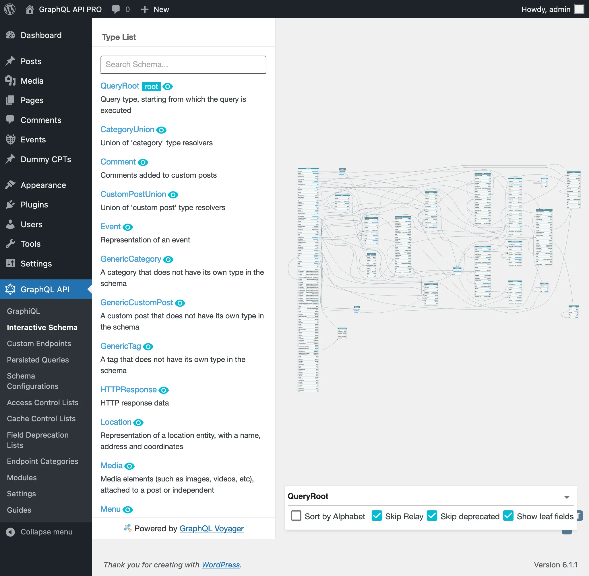Schema với các trường toàn cục chỉ được hiển thị dưới kiểu Root Schema với các trường toàn cục chỉ được hiển thị dưới kiểu Root