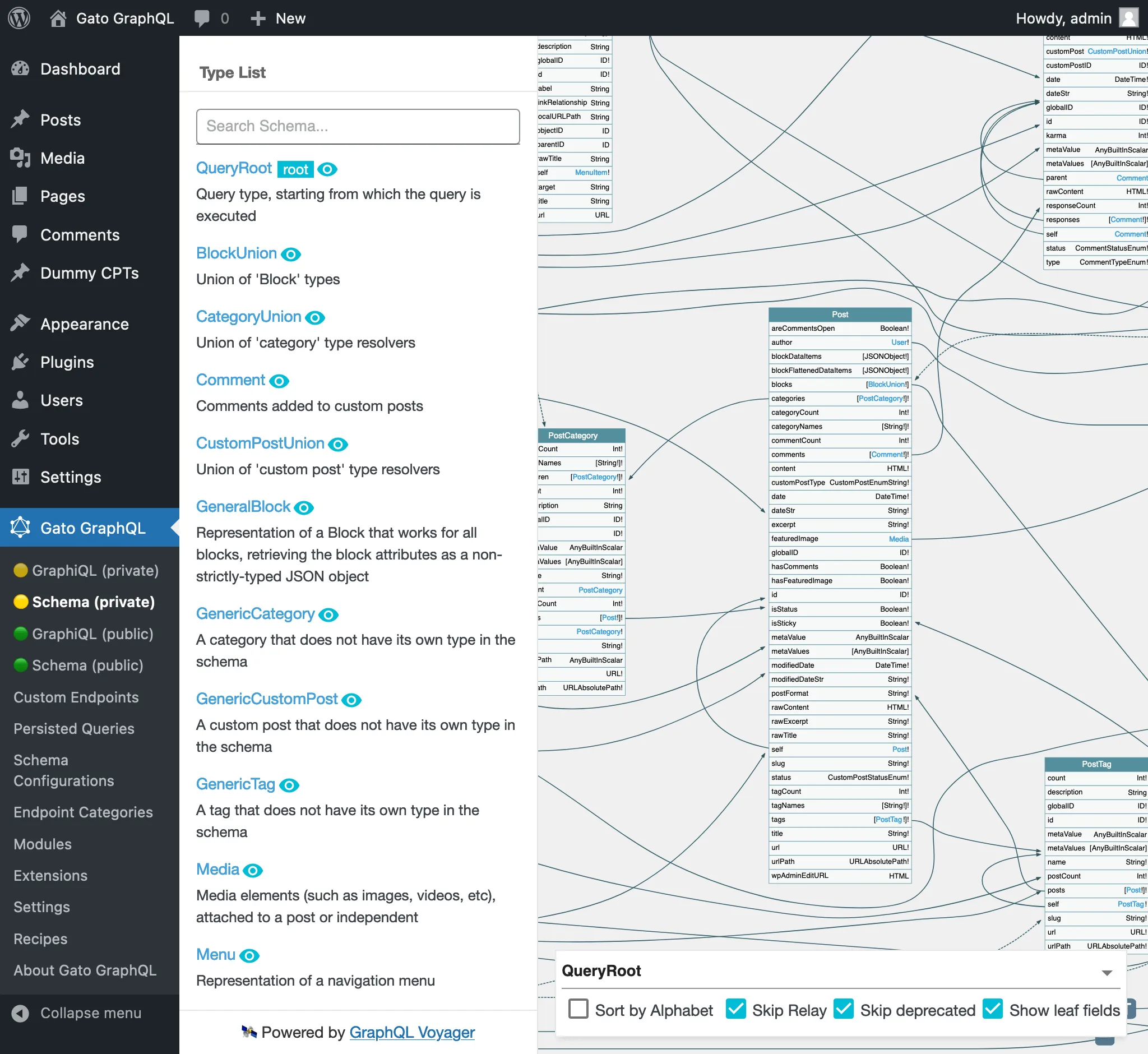 Schema GraphQL cho WordPress Schema GraphQL cho WordPress