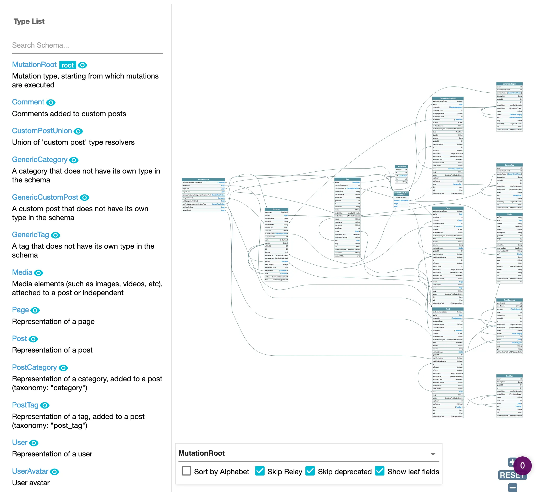 Schema GraphQL không có kiểu đối tượng payload cho mutation Schema GraphQL không có kiểu đối tượng payload cho mutation