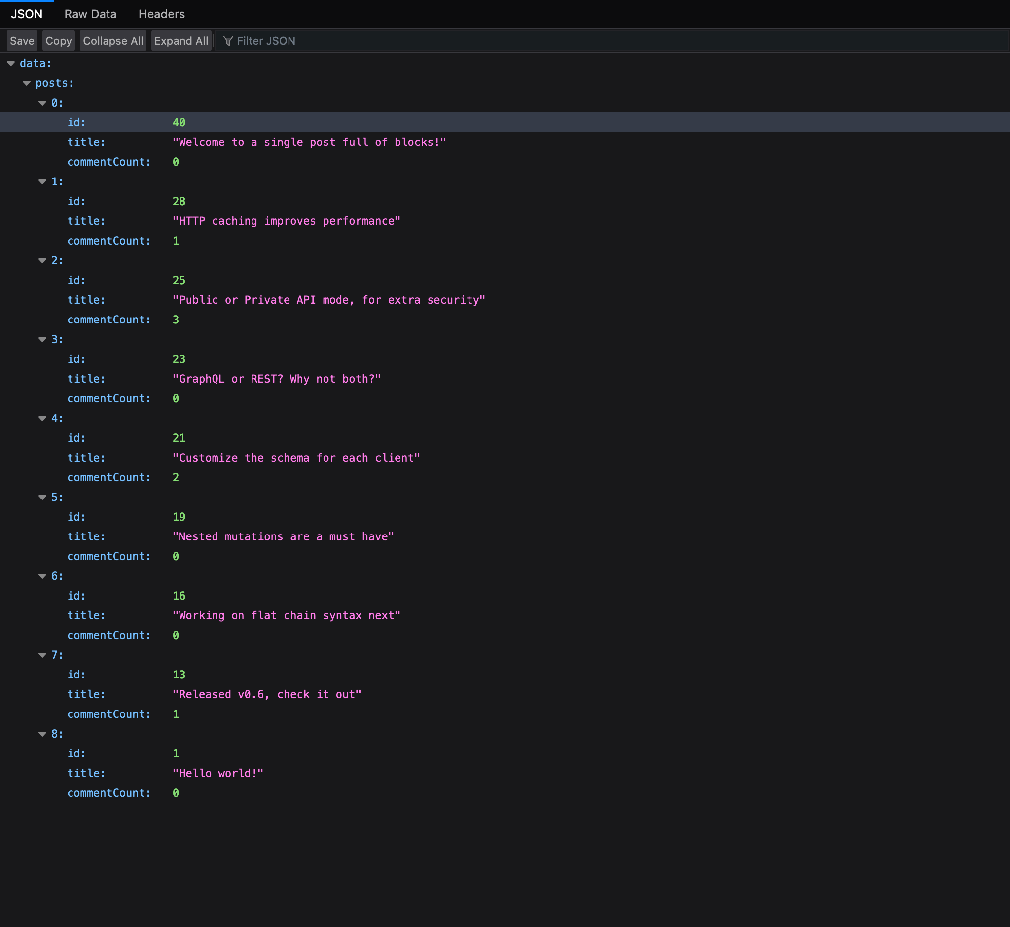 Thực thi một persisted query trên trình duyệt