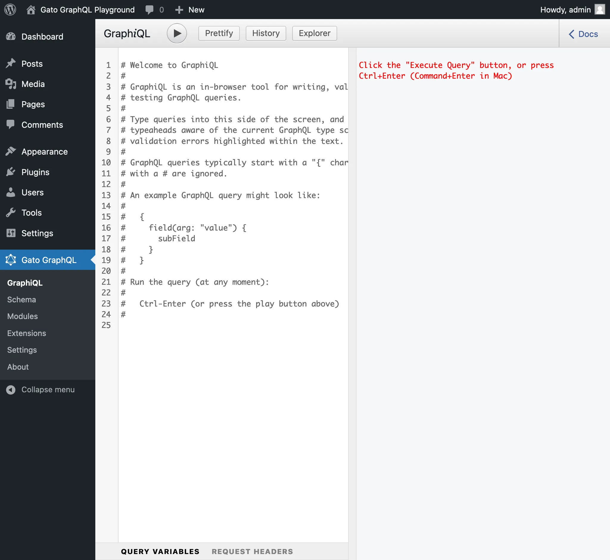 Gato GraphQL đã được đơn giản hóa